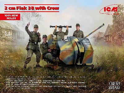 2 Cm Flak 38 With Crew - zdjęcie 1