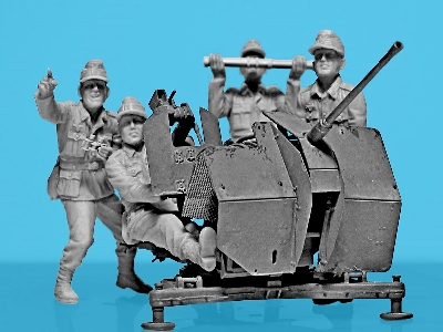 2 Cm Flak 38 With Crew - zdjęcie 2