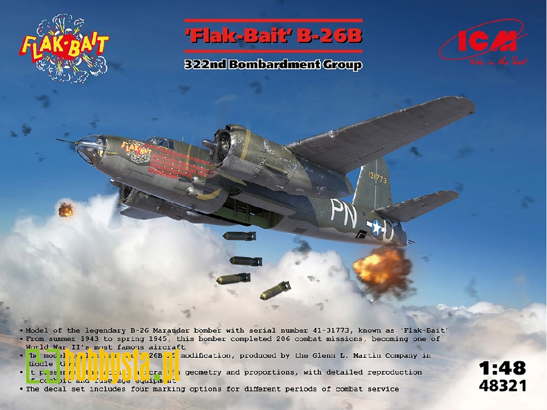 'flak Bait' B-26b - zdjęcie 1 'flak Bait' B-26b - zdjęcie 1