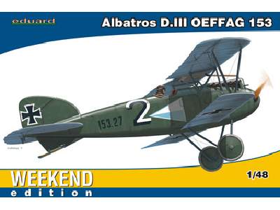  Albatros D. III OEFFAG 153 1/48 - samolot - zdjęcie 1