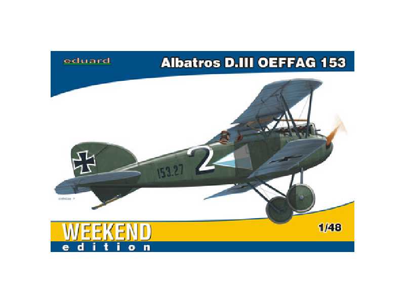  Albatros D. III OEFFAG 153 1/48 - samolot - zdjęcie 1