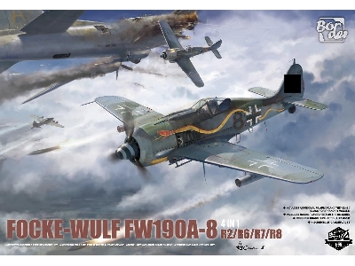 Focke-wulf Fw-190 A-8 R2/6/7/8 (4 In 1 Kit) - zdjęcie 1