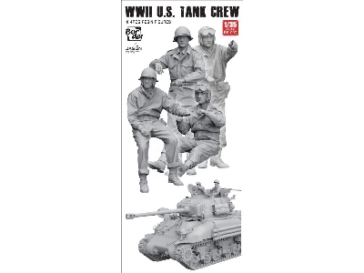 Us Wwii Tank Crew (4 Figures) - zdjęcie 1