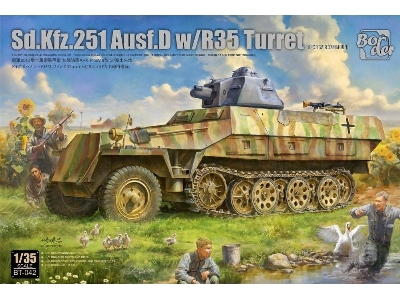 Sd.Kfz.251 Ausf.D With R35 Turret - zdjęcie 1