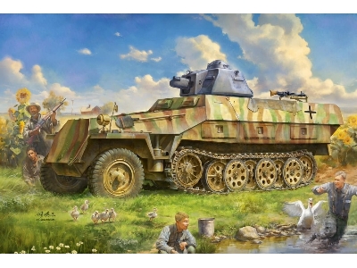 Sd.Kfz.251 Ausf.D With R35 Turret - zdjęcie 2