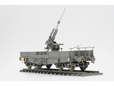 German 88mm Gun Flak 36 With Ssys Wagon - zdjęcie 5