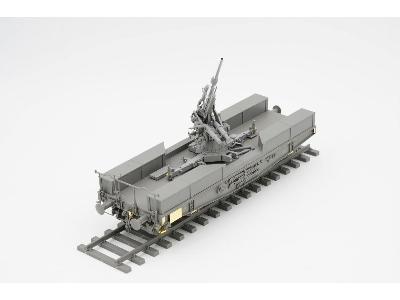 German 88mm Gun Flak 36 With Ssys Wagon - zdjęcie 9