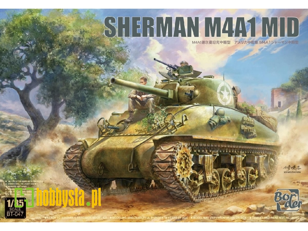 Sherman M4a1 Mid - zdjęcie 1 Sherman M4a1 Mid - zdjęcie 1