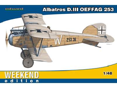  Albatros D. III OEFFAG 253 1/48 - samolot - zdjęcie 1