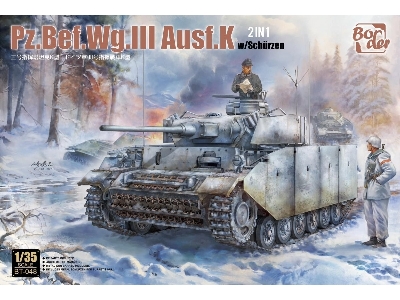 Pz.Bef.Wg.Iii Ausf.K With Schürzen (2 In 1) - zdjęcie 1
