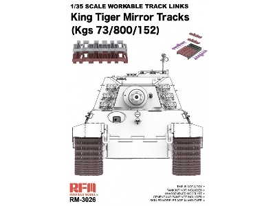 King Tiger Workable Mirror Tracks - zdjęcie 1
