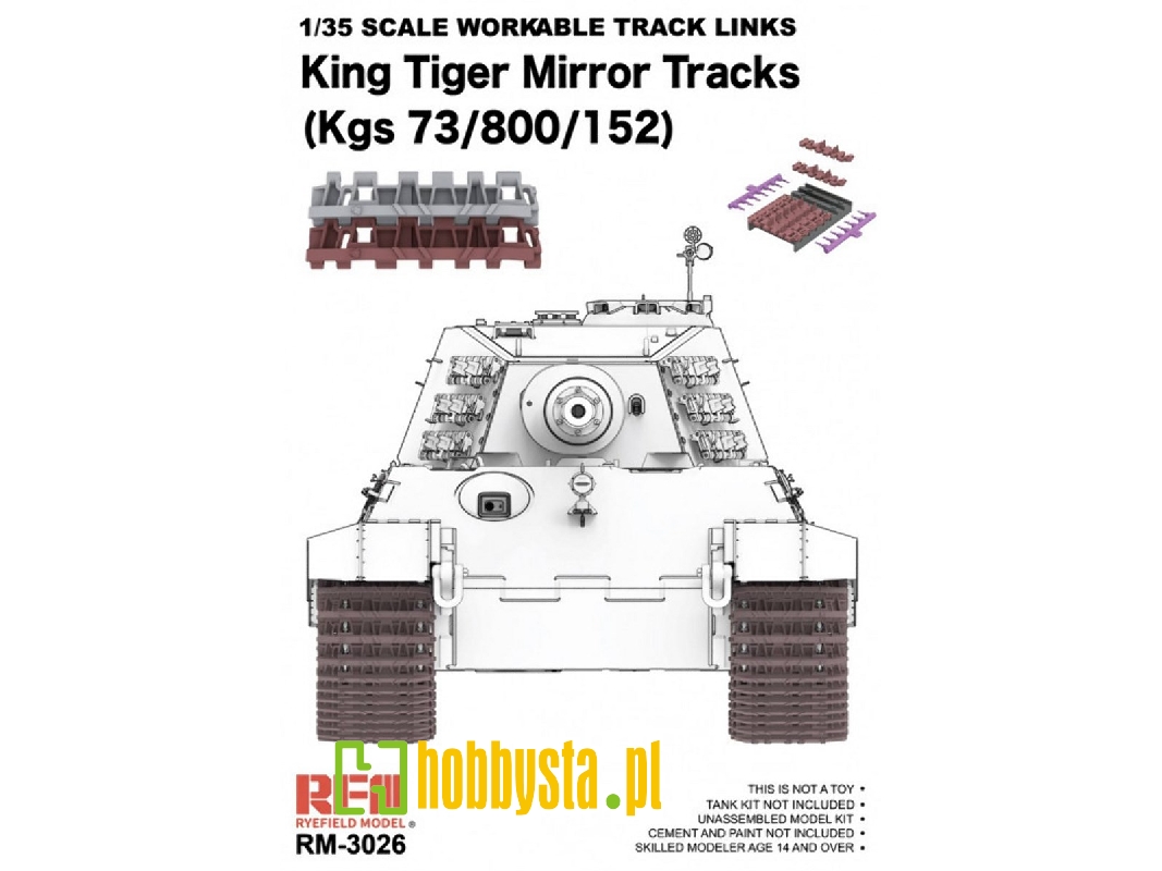 King Tiger Workable Mirror Tracks - zdjęcie 1 King Tiger Workable Mirror Tracks - zdjęcie 1