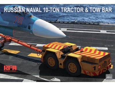 Russian Naval 10-ton Tractor & Tow Bar - zdjęcie 1