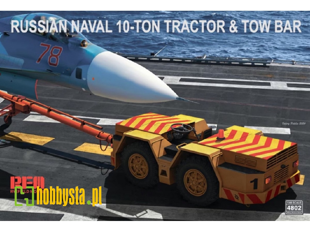 Russian Naval 10-ton Tractor & Tow Bar - zdjęcie 1 Russian Naval 10-ton Tractor & Tow Bar - zdjęcie 1