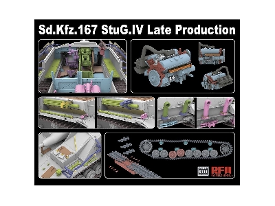 Sd.Kfz.167 Stug.Iv Late Production With Engine & Workable Tracks - zdjęcie 2
