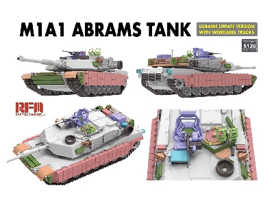 M1a1 Abrams - Ukraine Update Version With Workable Tracks - zdjęcie 2