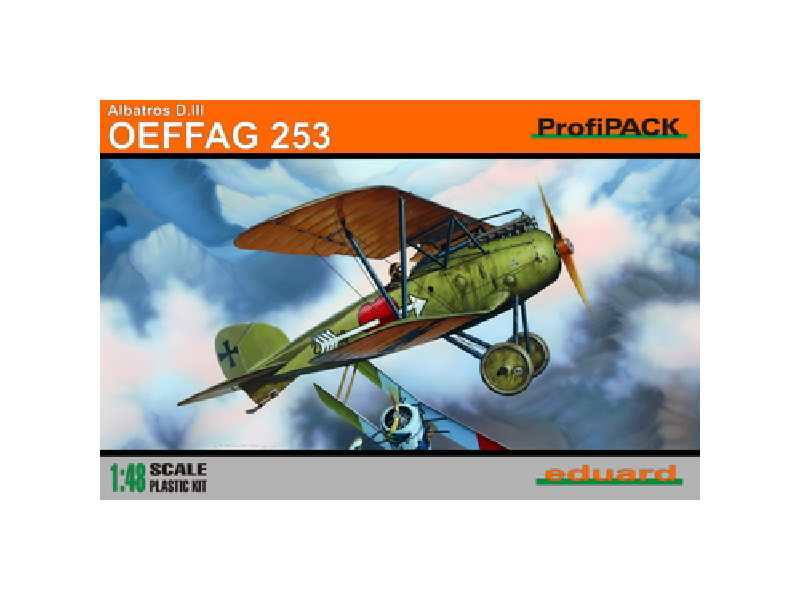  Albatros D. III OEFFAG 253 1/48 - samolot - zdjęcie 1