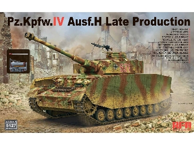 Pz.Kpfw.Iv Ausf.H Late Production With Workable Tracks - zdjęcie 1