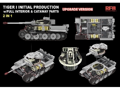 Tiger I Initial Production (Early 1943) With Full Interior Updated Version - zdjęcie 4