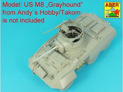Lufa 37mm M6 do amerykańskiego pojazdu pancernego M8 "Greyhound" - zdjęcie 3