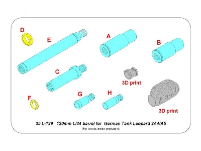 Lufa 120 mm L/44 do czoĹ‚gu Leopard 2A4/A5 - zdjÄ™cie 18