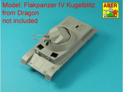 Zestaw 2 luf 3cm Flak 103 do niemieckich czołgów "Kugelblitz" - zdjęcie 5