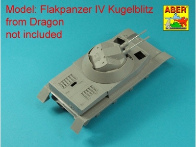 Zestaw 2 luf 3cm Flak 103 do niemieckich czołgów "Kugelblitz" - zdjęcie 7