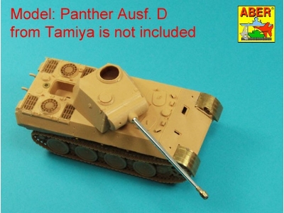 Lufa 7,5cm KwK 42L/70 z hamulcem wylotowym do czołgu Sd.Kfz.171 Pantera - zdjęcie 3