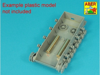 Dociążenie do plastikowych modeli 50 x 10mm x 2 szt. - zdjęcie 3