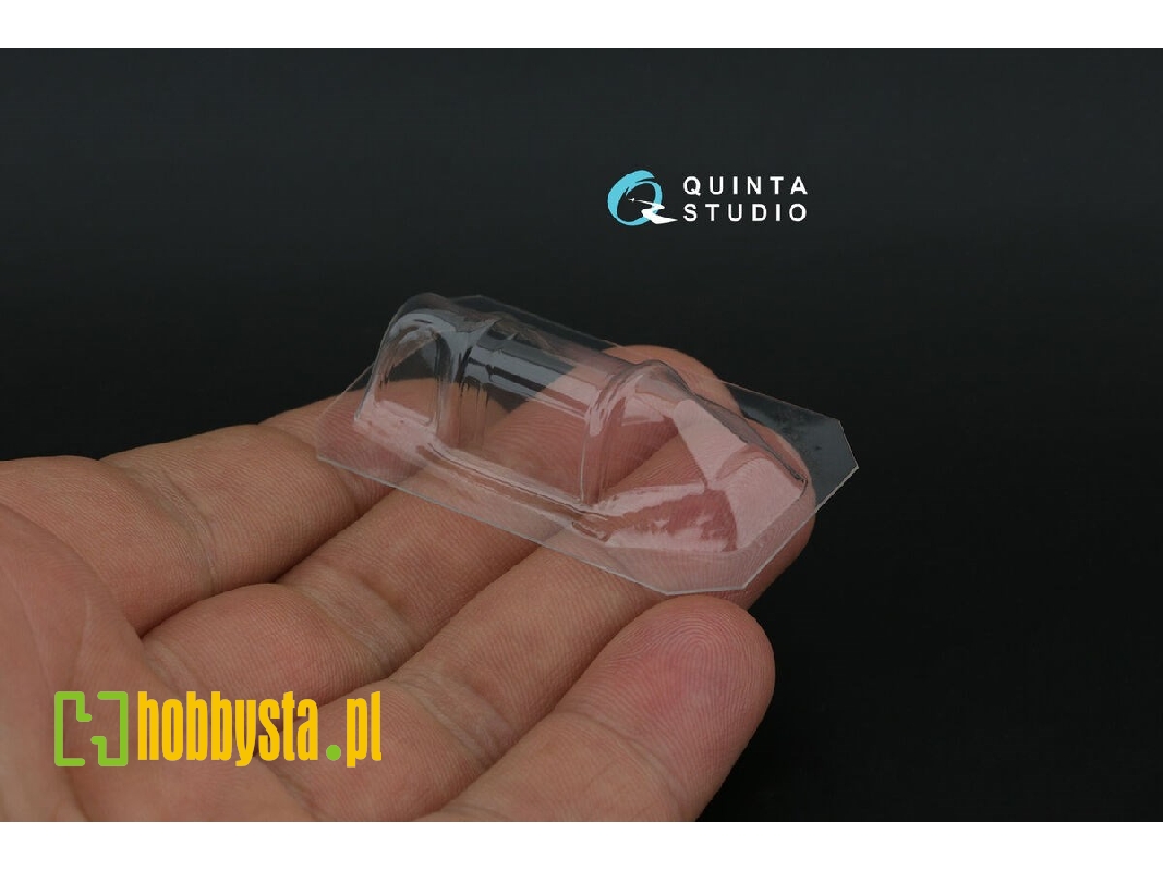 Lagg-3 Series 66 - Vacuumed Clear Canopy (For Zvezda Kits) - zdjęcie 1