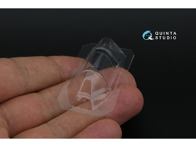 Lagg-3 Series 66 - Vacuumed Clear Canopy (For Zvezda Kits) - zdjęcie 3