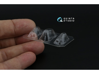 Grumman F6f-3/5 Hellcat - Vacuumed Clear Canopy For (Eduard Kits) - zdjęcie 1