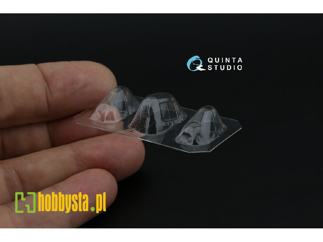 Grumman F6f-3/5 Hellcat - Vacuumed Clear Canopy For (Eduard Kits) - zdjęcie 1 Grumman F6f-3/5 Hellcat - Vacuumed Clear Canopy For (Eduard Kits) - zdjęcie 1
