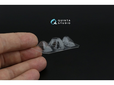 Grumman F6f-3/5 Hellcat - Vacuumed Clear Canopy For (Eduard Kits) - zdjęcie 3