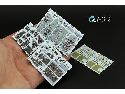 Grumman F-14 D Tomcat - 3d-printed & Coloured Interior (For Trumpeterkits) - zdjęcie 3