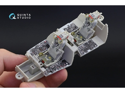 Mcdonnell Douglas F-4 D Early - 3d-printed & Coloured Interior (For Tamiya Kits) - zdjęcie 1