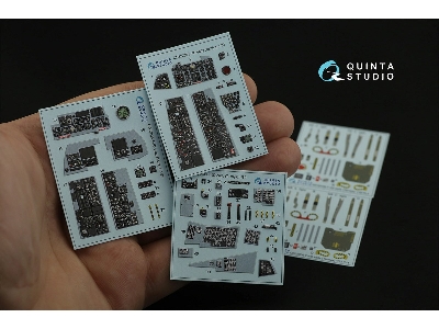 Mcdonnell Douglas F-4 D Early - 3d-printed & Coloured Interior (For Tamiya Kits) - zdjęcie 3