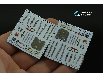 Mcdonnell Douglas F-4 D Early - 3d-printed & Coloured Interior (For Tamiya Kits) - zdjęcie 4