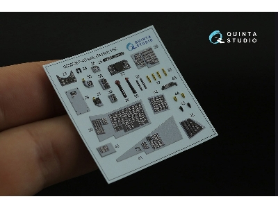 Mcdonnell Douglas F-4 D Early - 3d-printed & Coloured Interior (For Tamiya Kits) - zdjęcie 5