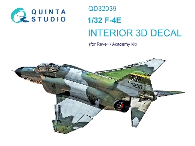 Mcdonnell Douglas F-4 E - 3d-printed & Coloured Interior (For Revell Kits) - zdjęcie 2