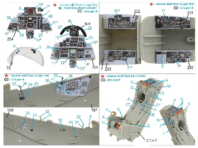 Mcdonnell Douglas F-4 E - 3d-printed & Coloured Interior (For Revell Kits) - zdjęcie 13