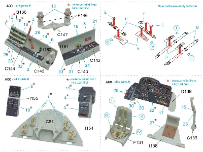 Messerschmitt Me 262 A - 3d-printed & Coloured Interior (For Revell Kits) - zdjęcie 10