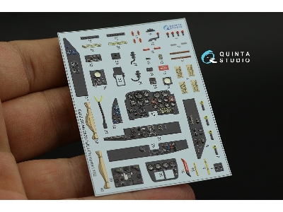 Messerschmitt Me 262 B1a / U1- 3d-printed & Coloured Interior (For Trumepter Kits) - zdjęcie 5