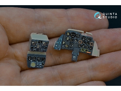 Messerschmitt Me 262 B1a / U1- 3d-printed & Coloured Interior (For Trumepter Kits) - zdjęcie 8