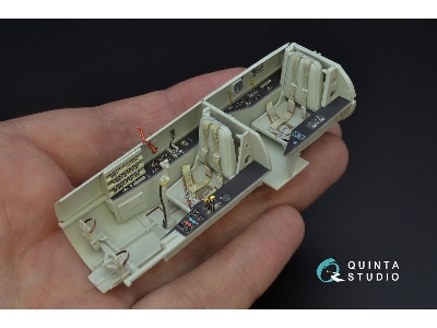 Messerschmitt Me 262 B1a / U1 - 3d-printed & Coloured Interior (For Revell Kits) - zdjęcie 1
