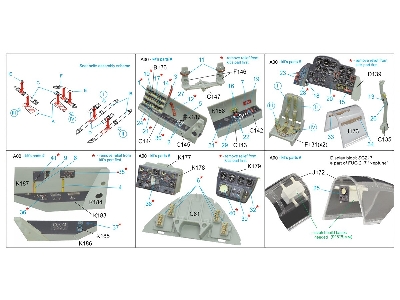 Messerschmitt Me 262 B1a / U1 - 3d-printed & Coloured Interior (For Revell Kits) - zdjęcie 11