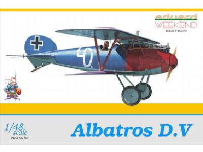  Albatros D. V 1/48 - samolot - zdjęcie 1