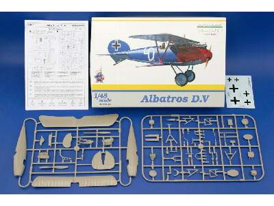 Albatros D. V 1/48 - samolot - zdjęcie 2