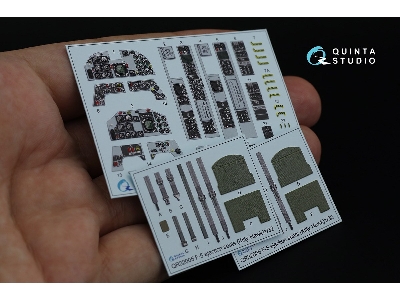 Norhtrop F-5f-2 Tiger Ii - 3d-printed & Coloured Interior (For Kitty Hawk Kits) - zdjęcie 3