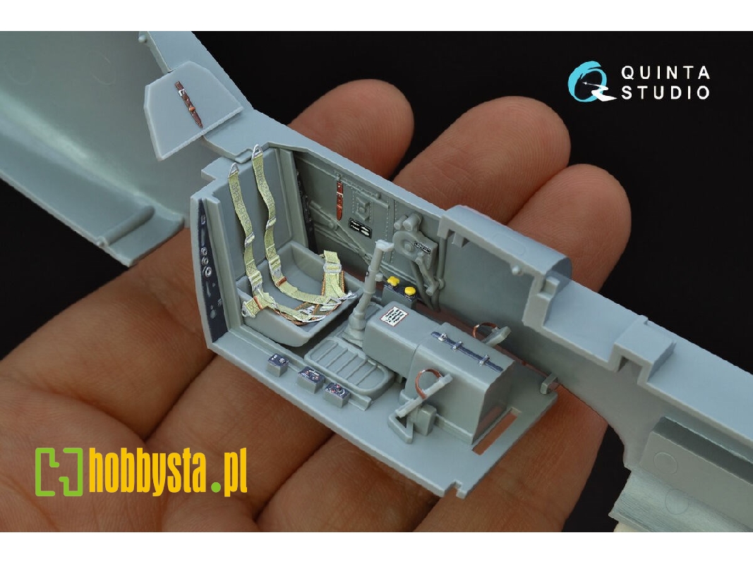 Messerschmitt Bf 109 G-2 / G-4 - 3d-printed & Coloured Interior (For Hasegawa Kits) - zdjęcie 1 Messerschmitt Bf 109 G-2 / G-4 - 3d-printed & Coloured Interior (For Hasegawa Kits) - zdjęcie 1